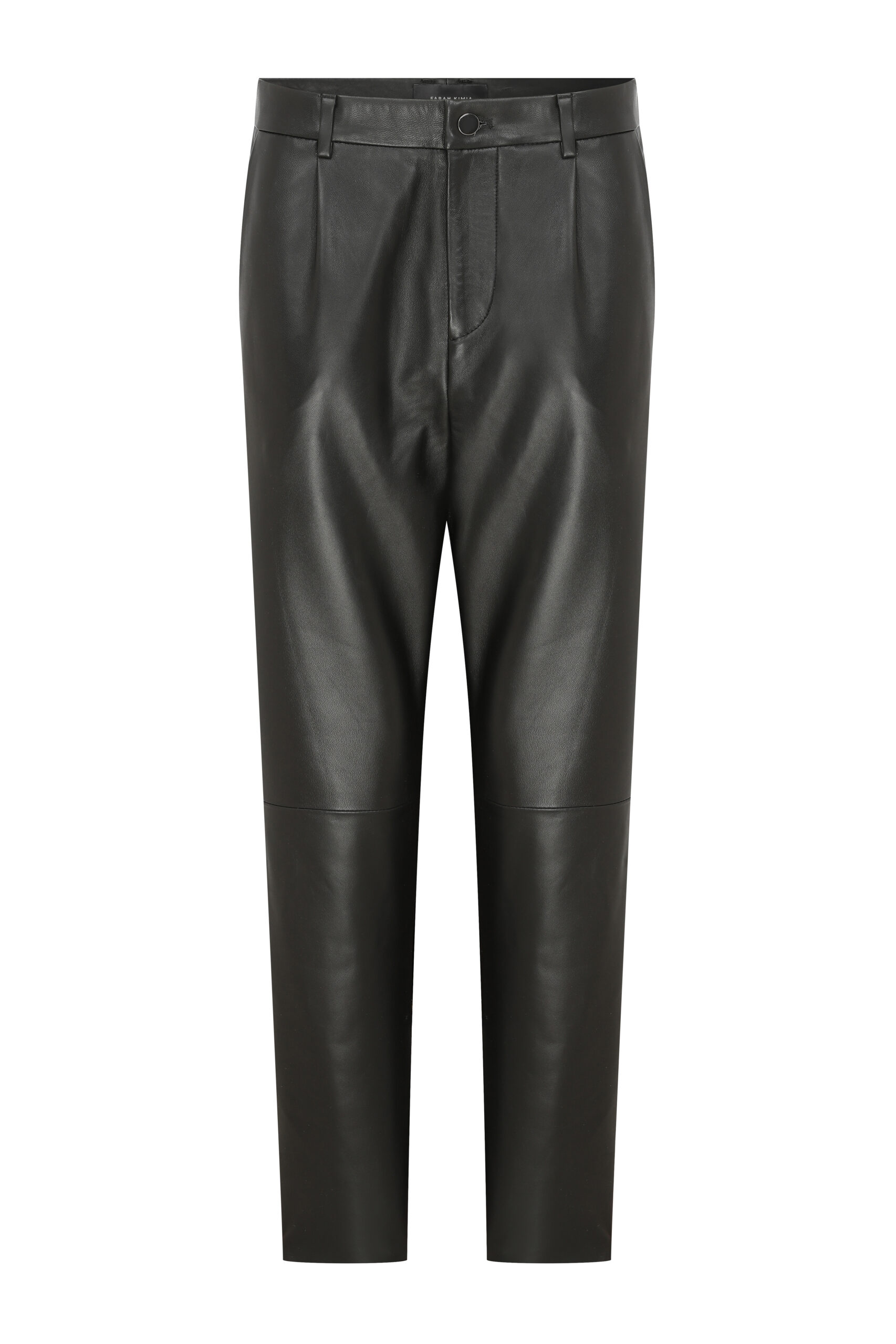 Classic Black Vegetal Leather Pants – FARAH KIMIA