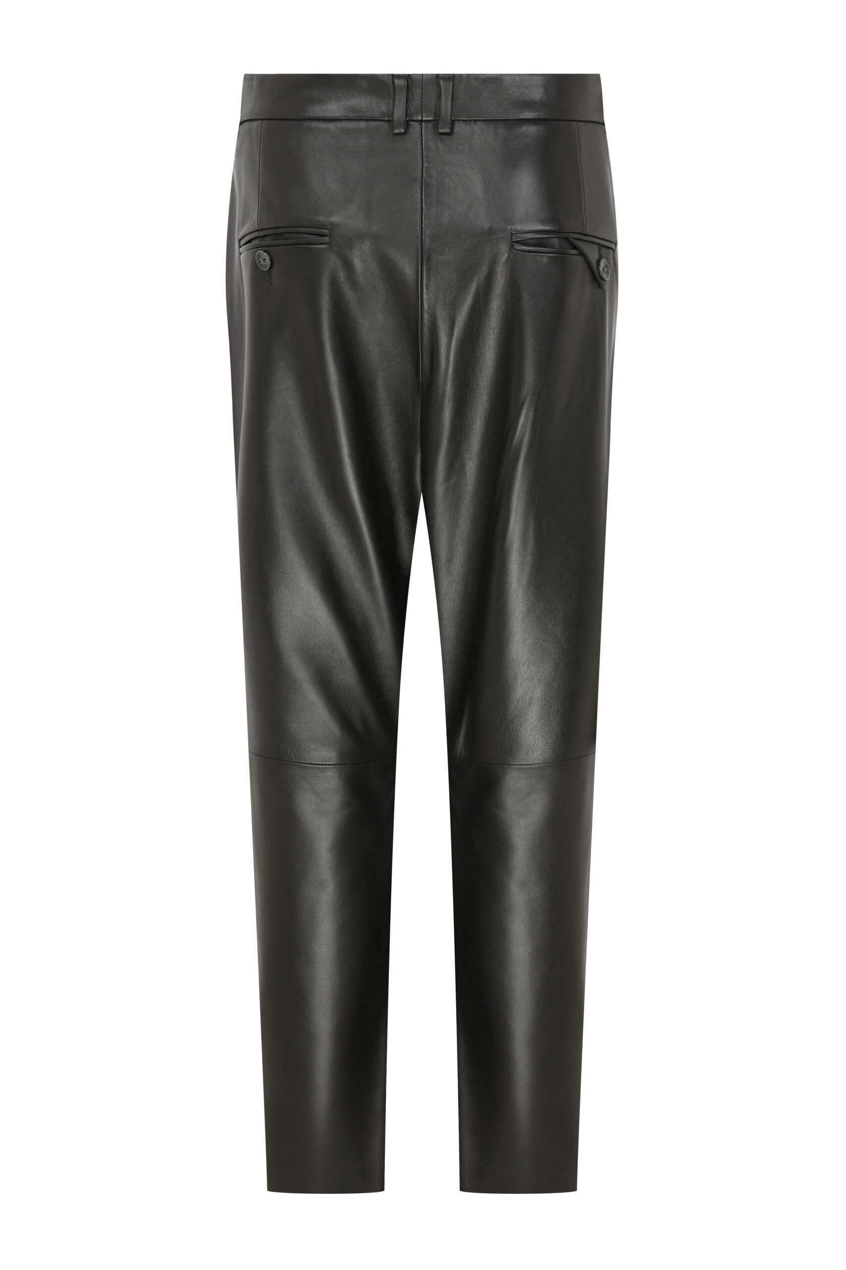 Classic Black Vegetal Leather Pants – FARAH KIMIA
